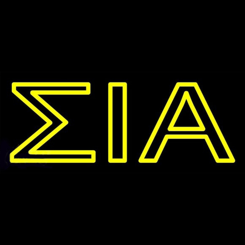 Sigma Iota Alpha Neon Sign