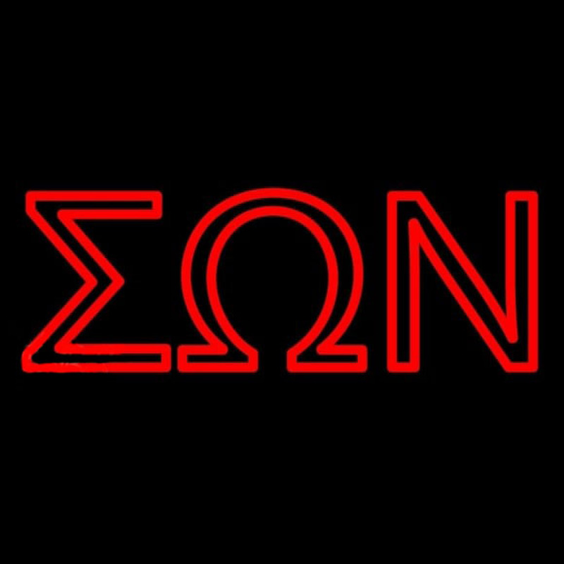 Sigma Omega Nu Neon Sign