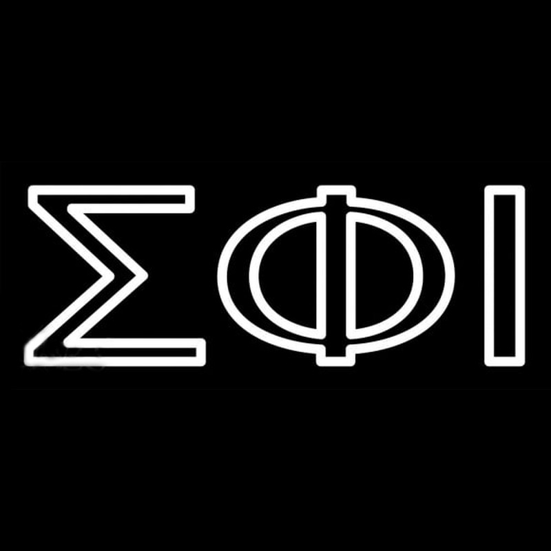 Sigma Phi Lota Neon Sign