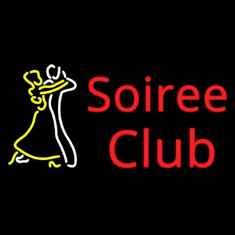 Soiree Club Neon Sign