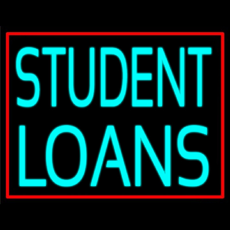 Students Loan Neon Sign