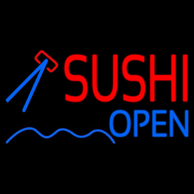 Sushi Open Neon Sign