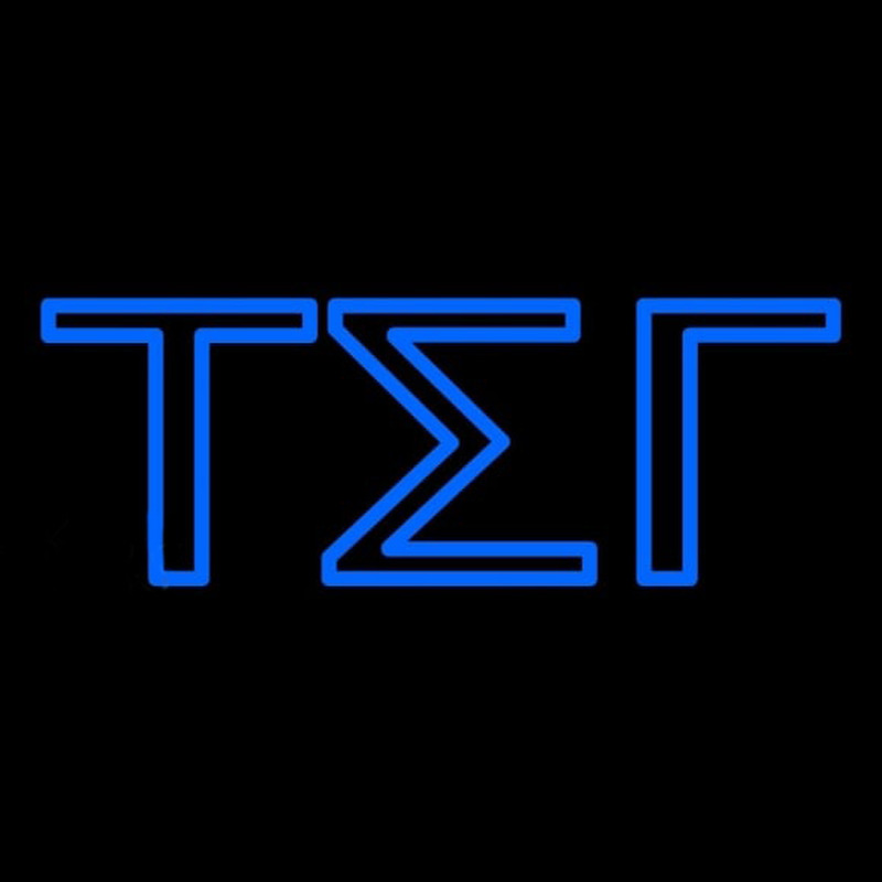 Tau Sigma Gamma Neon Sign