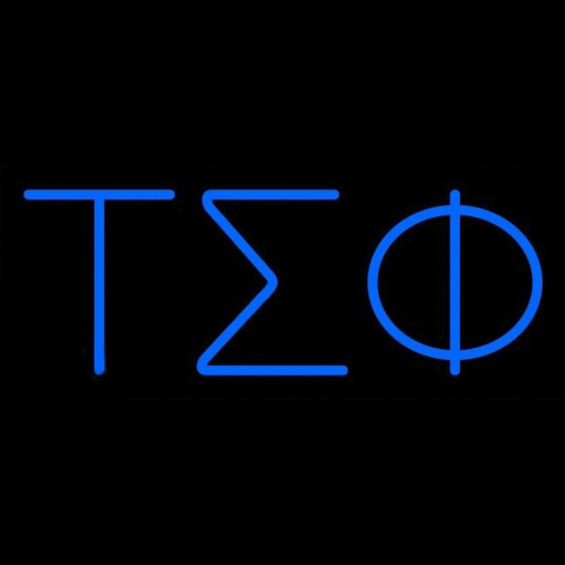 Tau Sigma Phi Neon Sign