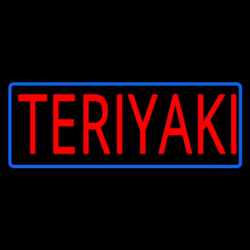 Teriyaki Neon Sign