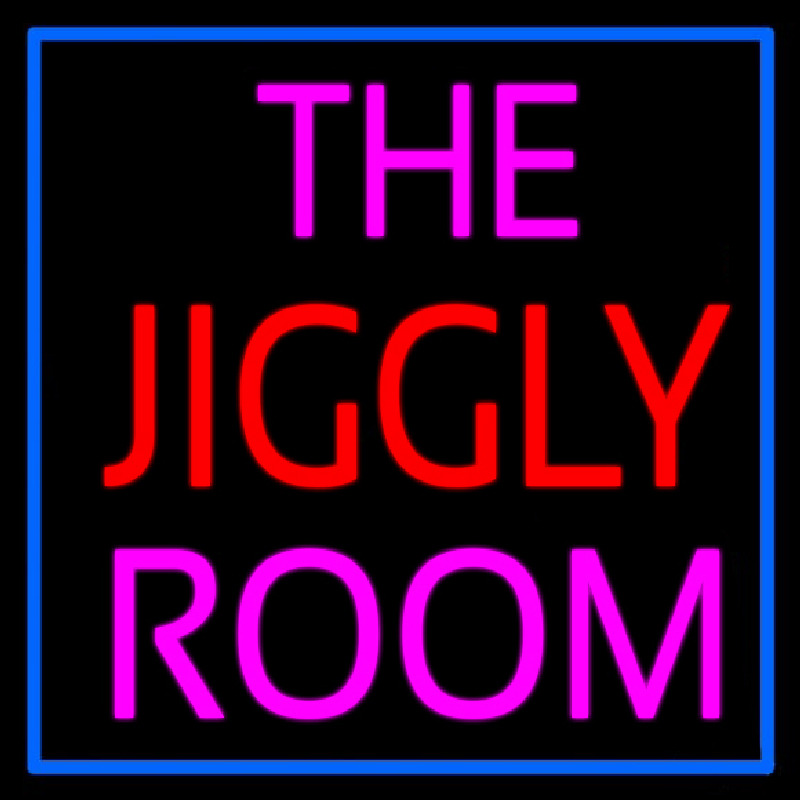 The Jiggly Room Neon Sign