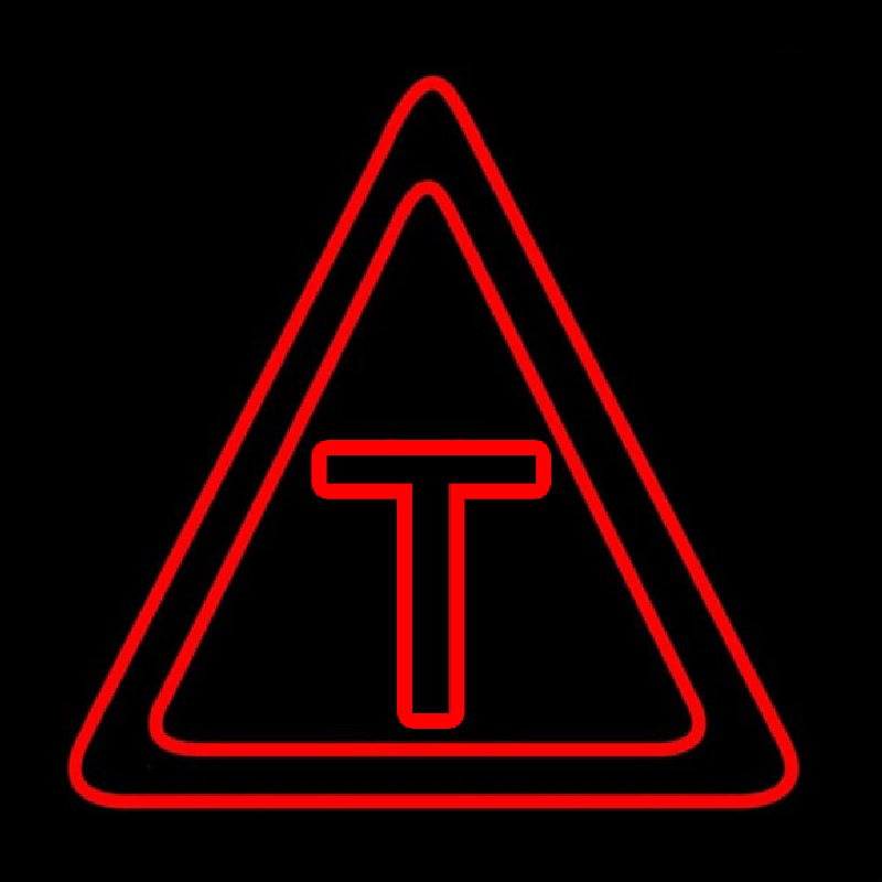 Triangle Fraternity Neon Sign