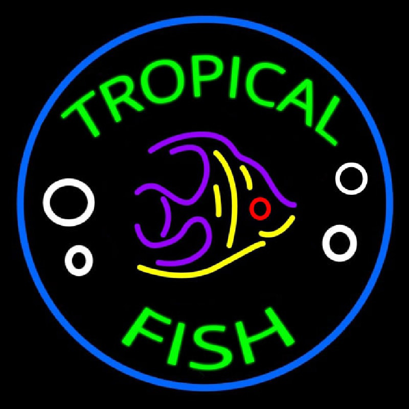 Tropical Fish Neon Sign