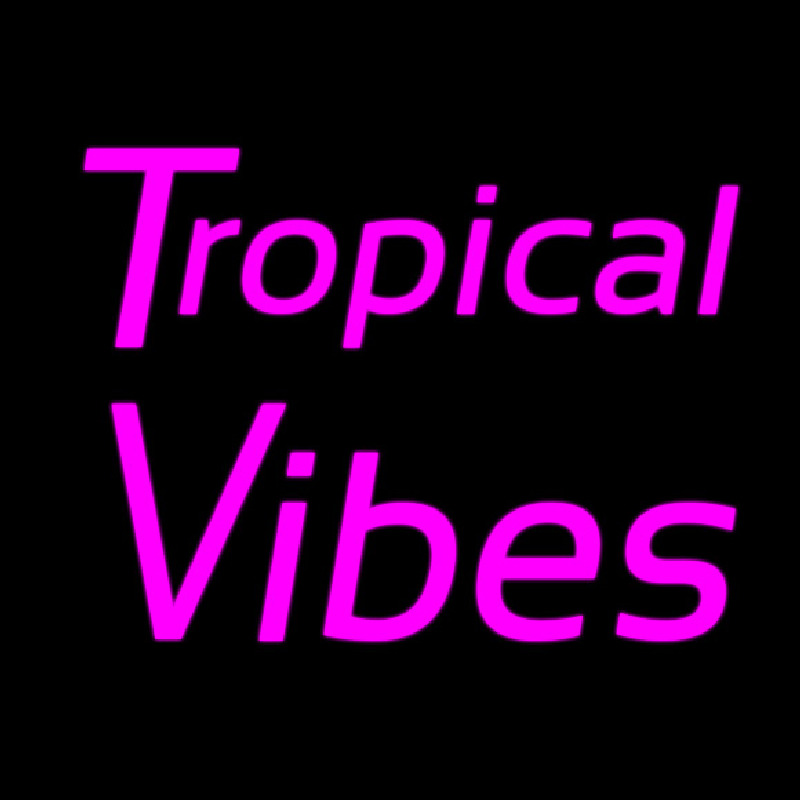 Tropical Vibes Neon Sign