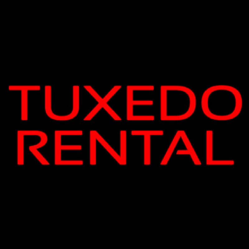 Tu edo Rental Neon Sign