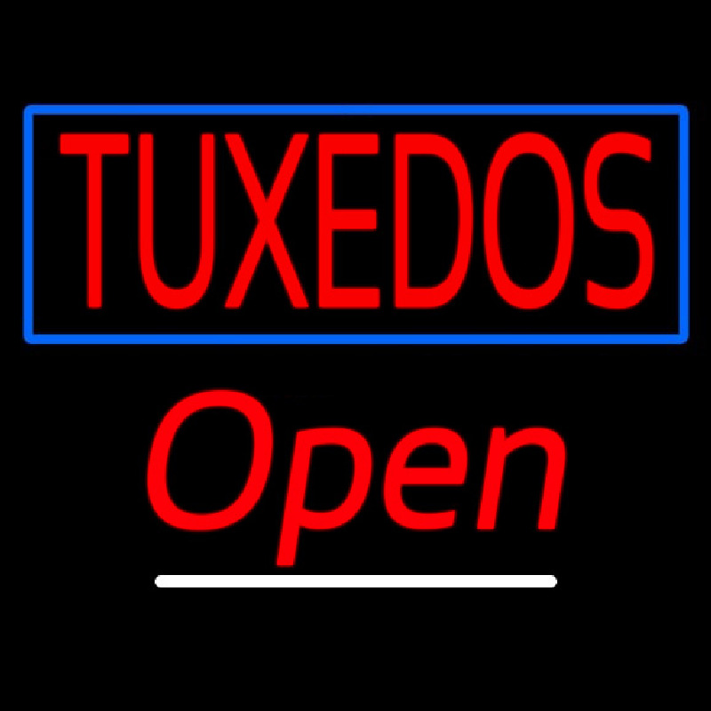 Tu edos Script2 Open Neon Sign