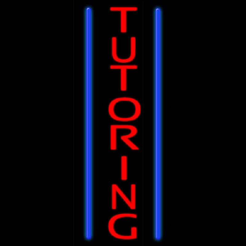 Tutoring Neon Sign