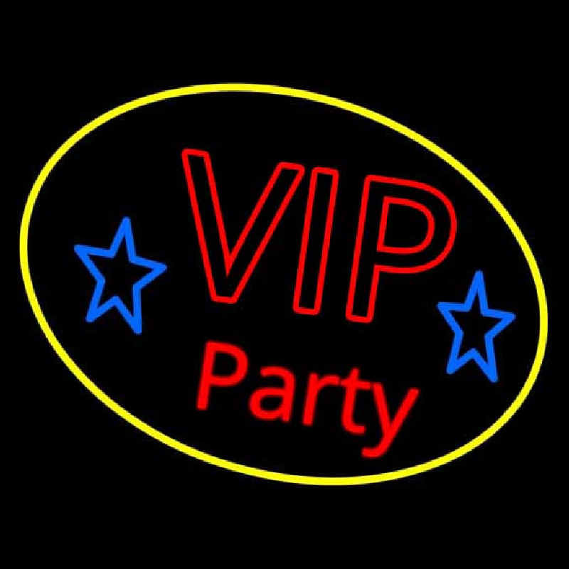 Vip Party Neon Sign