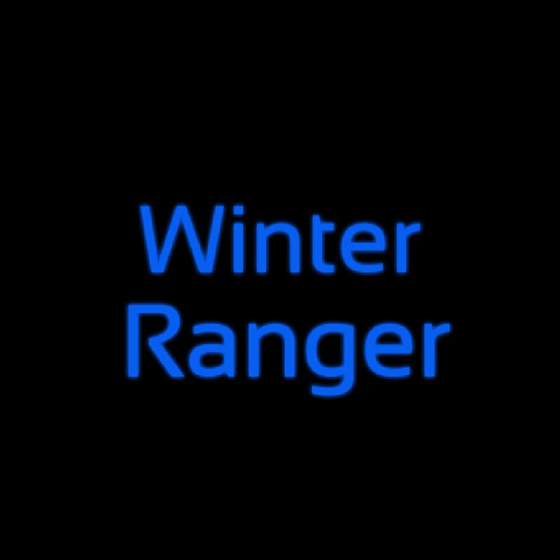 Winter Ranger Neon Sign