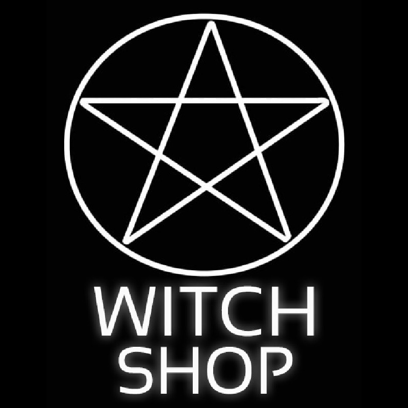 Witch Shop Neon Sign