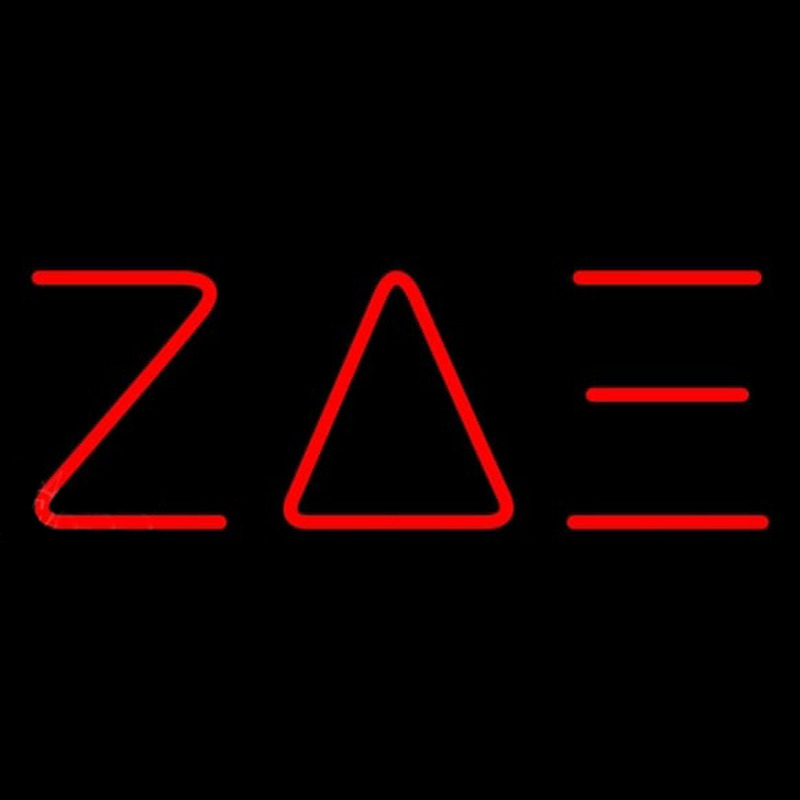 Zeta Delta Xi Neon Sign