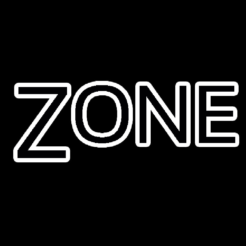 Zone Neon Sign