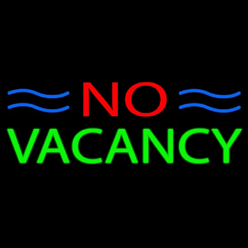 No Vacancy Neon Sign