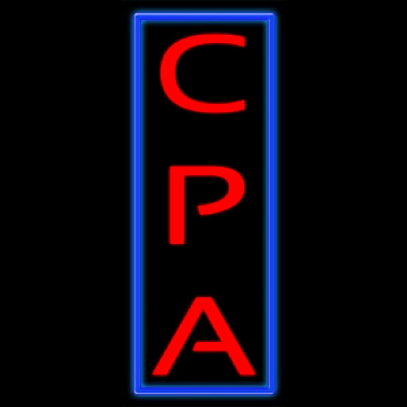 Cpa Neon Sign