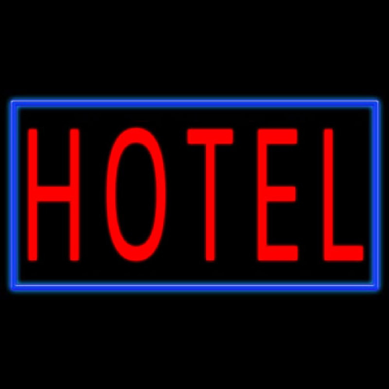 Hotel Neon Sign