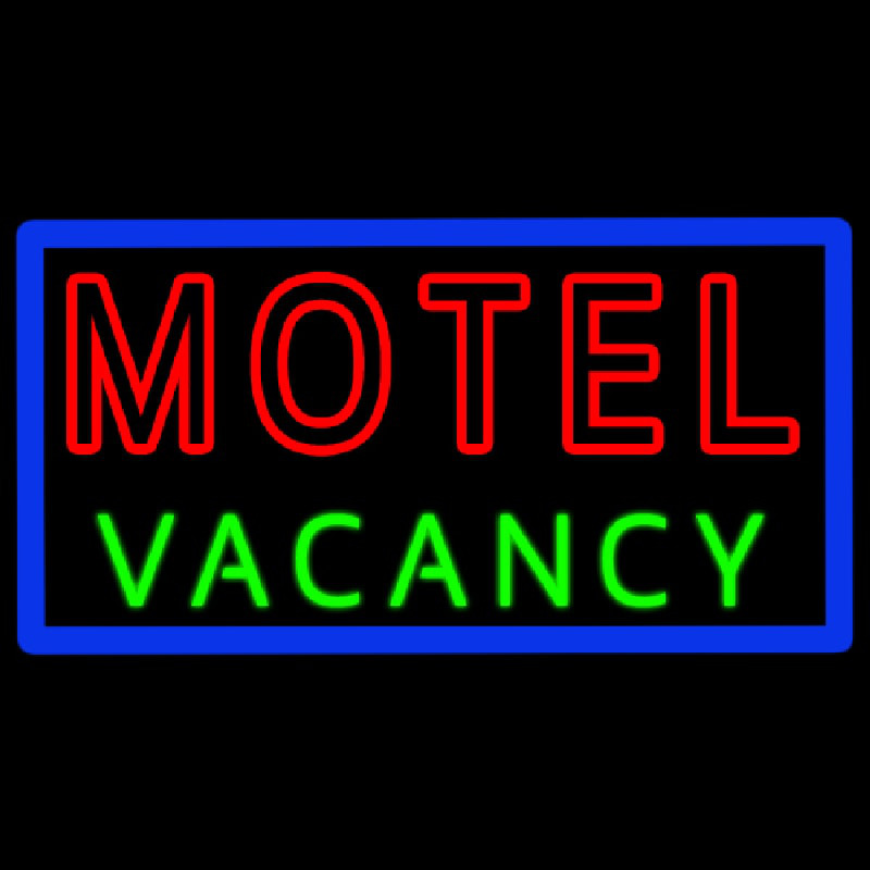 Motel Vacancy Neon Sign