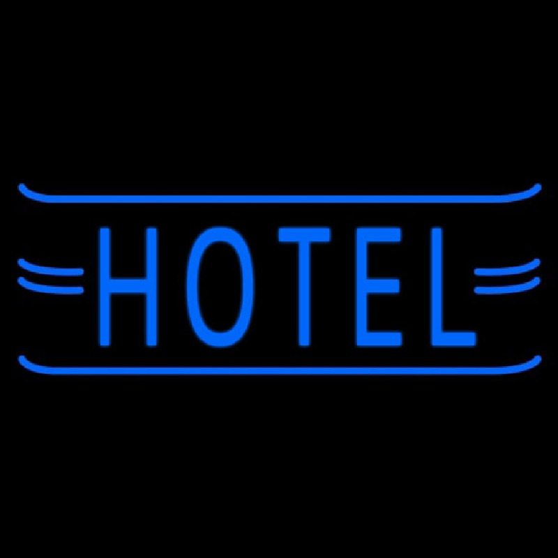 Simle Hotel Neon Sign