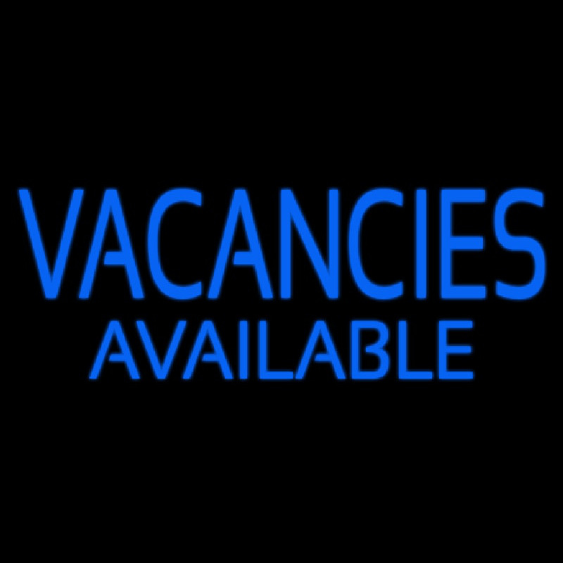 Vacancies Available Neon Sign