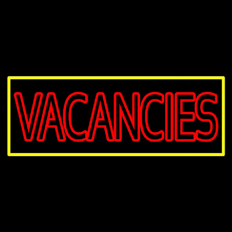 Vacancies Neon Sign