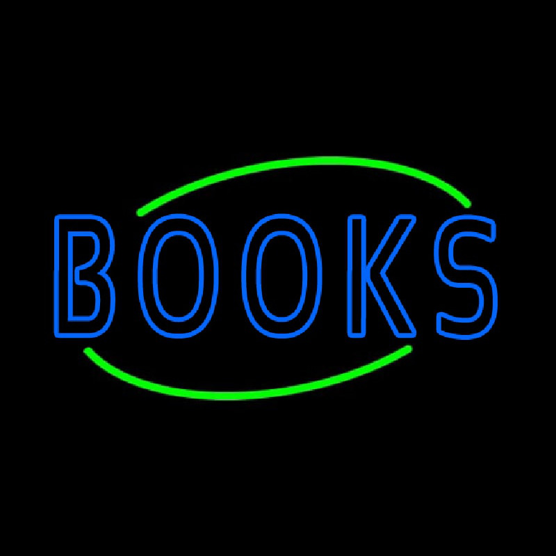 Double Stroke Books Neon Sign