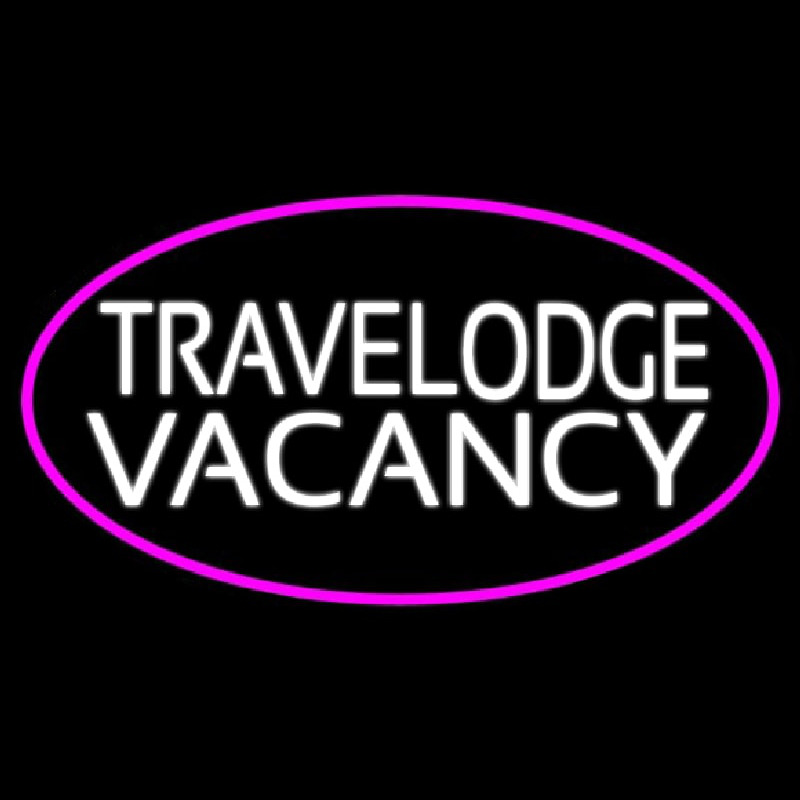 Custom Travelodge Vacancy Neon Sign