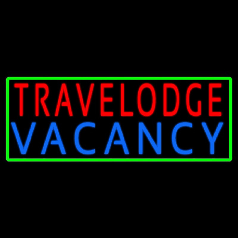 Custom Travelodge Vacancy Neon Sign