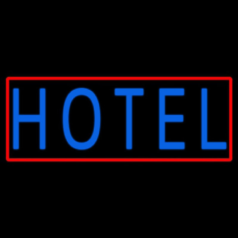 Simple Hotel Neon Sign