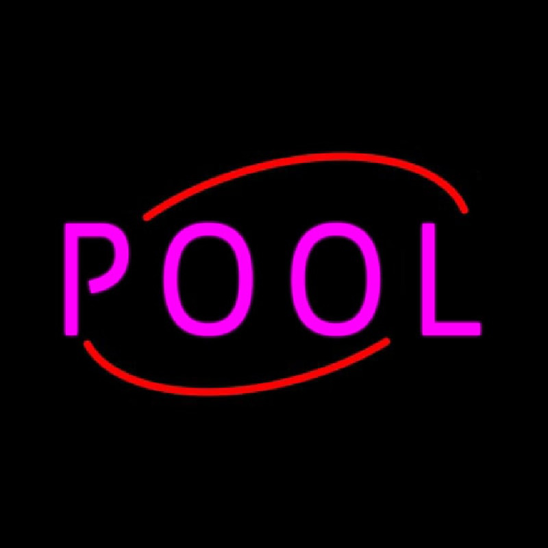 Simple Pool Neon Sign