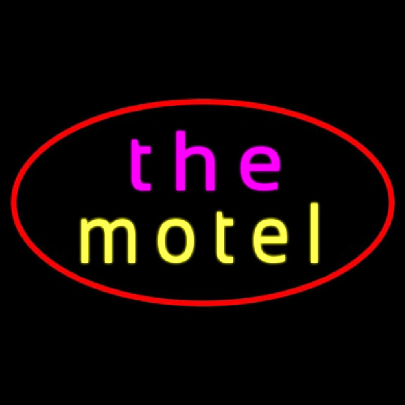 The Motel Neon Sign