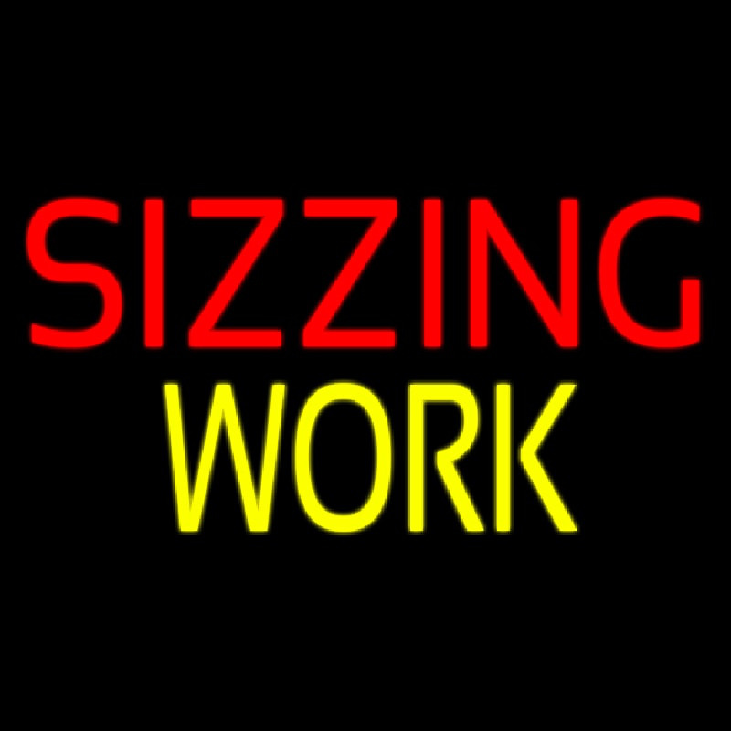 Sizzling Wok Neon Sign