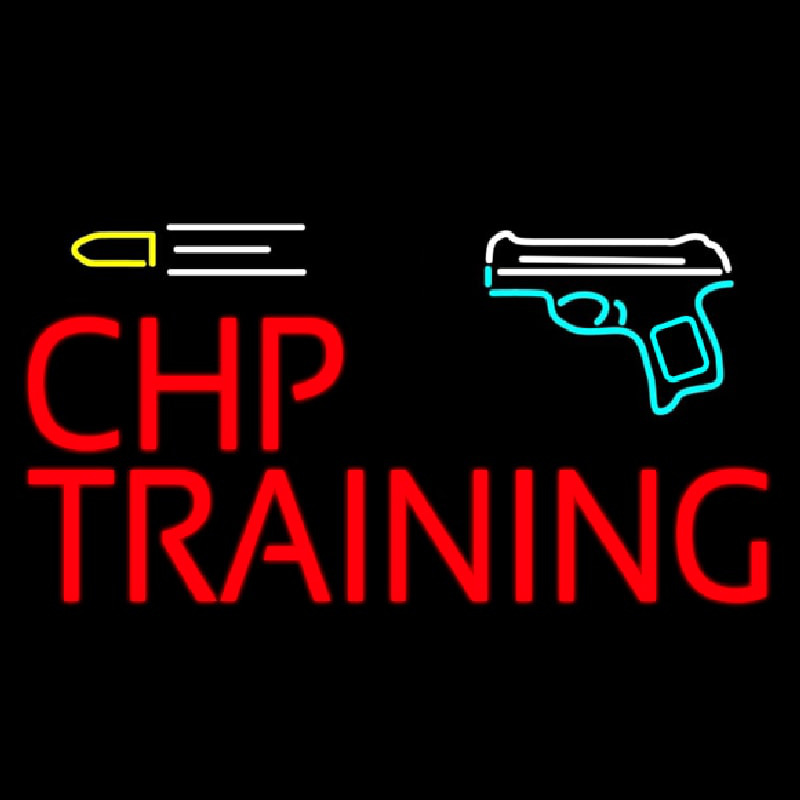 Chp Training Neon Sign