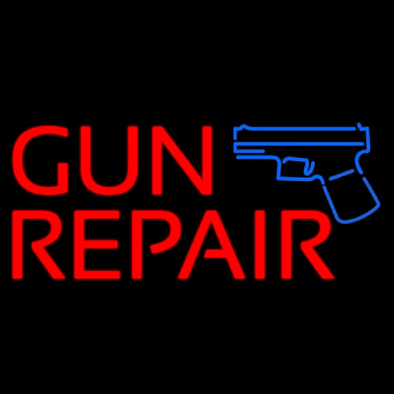 Gun Repair Neon Sign