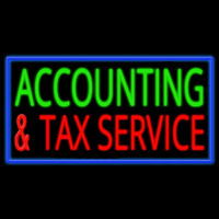 Accounting And Services Neon Sign