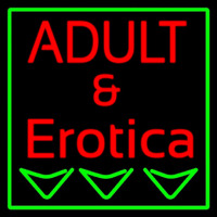 Adult And Erotica Neon Sign