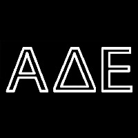 Alpha Delta Epsilon Neon Sign