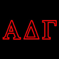 Alpha Delta Gamma Neon Sign