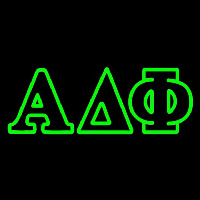 Alpha Delta Phi Neon Sign