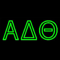 Alpha Delta Theta Neon Sign