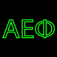 Alpha Epsilon Phi Neon Sign