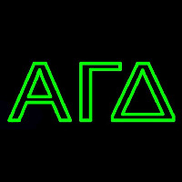 Alpha Gamma Delta Neon Sign