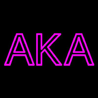 Alpha Kappa Alpha Neon Sign