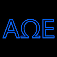 Alpha Omega Epsilon Neon Sign