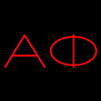 Alpha Phi Neon Sign