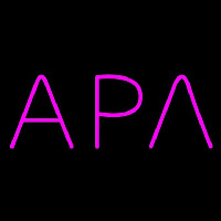 Alpha Rho Lambda Latina Greek Neon Sign