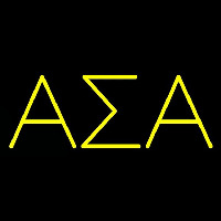 Alpha Sigma Alpha Neon Sign